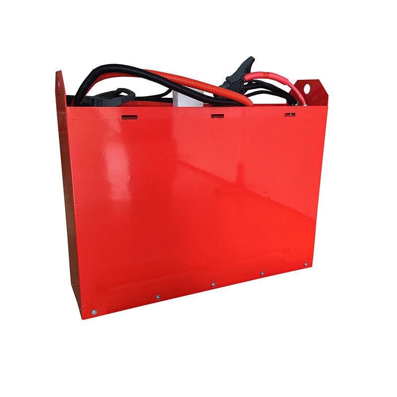 Linde Lityum Pallet Truck Bataryası Derin Döngü Forklift Bataryaları Set 25.6V 202AH 160A Plug