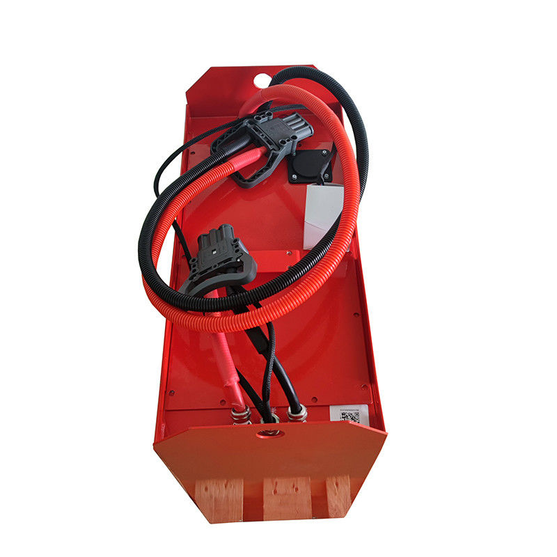 Lityum iyonlu elektrikli pallet jack bataryası 2 yıl ve 1000 döngü ile 2 yıl boyunca