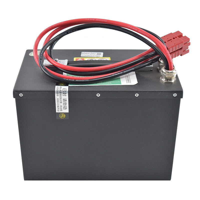 MT15 24V 60AH Lityum İyon Pil Paketi 262*155*187mm Palet Kamyonu için