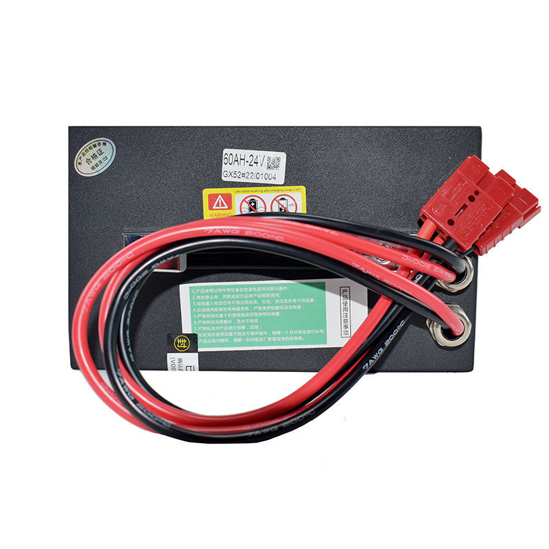 MT15 24V 60AH Lityum İyon Pil Paketi 262*155*187mm Palet Kamyonu için