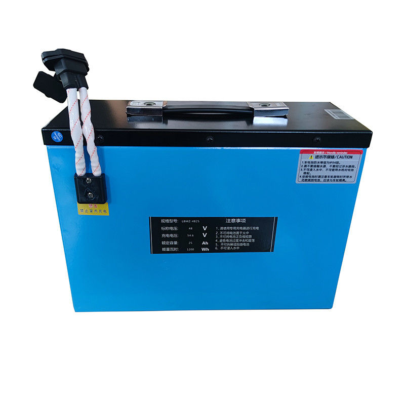 48V 25Ah Tam Otomatik Elektrikli Palet Kamyonu Pil Hızlı Akıllı Destek Golf Araba Pil