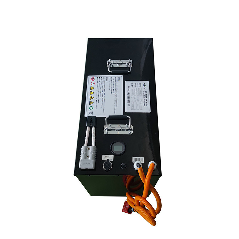 Elektrikli çatal yükleyici bataryası -20C 50C 4 saat şarj süresi Maksimum şarj akımı 100A Uzun süreli güç Hızlı şarj