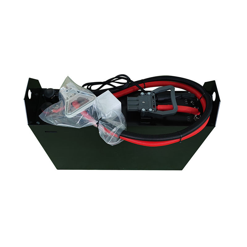 25.6V elektrikli çatal taşıyıcı bataryası endüstriyel için 645x200x560mm büyüklüğünde