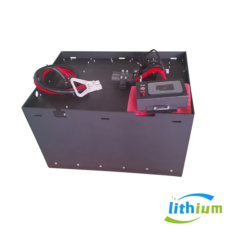 51.2V 346ah Lityum Demir Forklift Bataryası Batarya Depolama Batarya Şarj cihazı 830X630X465mm