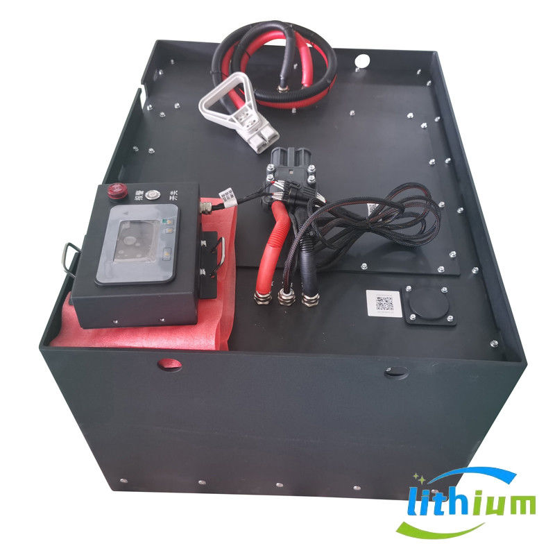 51.2V 346ah Lityum Demir Forklift Bataryası Batarya Depolama Batarya Şarj cihazı 830X630X465mm