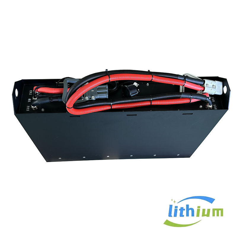 Çin Yeni Teknoloji LiFePO4 Kore Marka Forklift için Bluetooth ile şarj edilebilir batarya