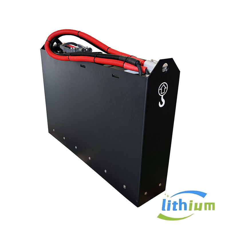Çin Yeni Teknoloji LiFePO4 Kore Marka Forklift için Bluetooth ile şarj edilebilir batarya