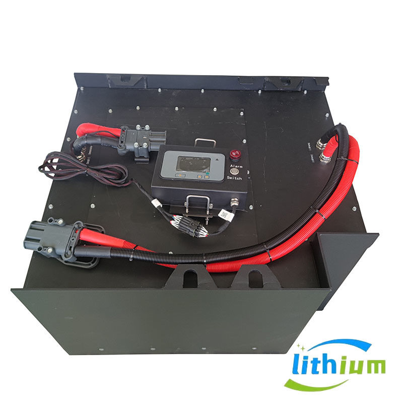 Ağır Güçlü Elektrikli Araba için LiFePO4 hücresi ile 48V Forklift Lityum Demir Pil