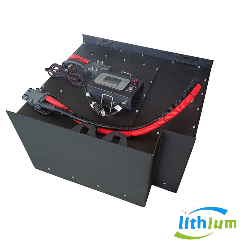 Ağır Güçlü Elektrikli Araba için LiFePO4 hücresi ile 48V Forklift Lityum Demir Pil