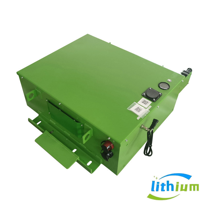 Siyah Lityum İyon Forklift Bataryası 15Ah Kapasite Endüstriyel Forklift Araçları için Uzun Hayatlı Şarj Edilebilir Pil Paketi