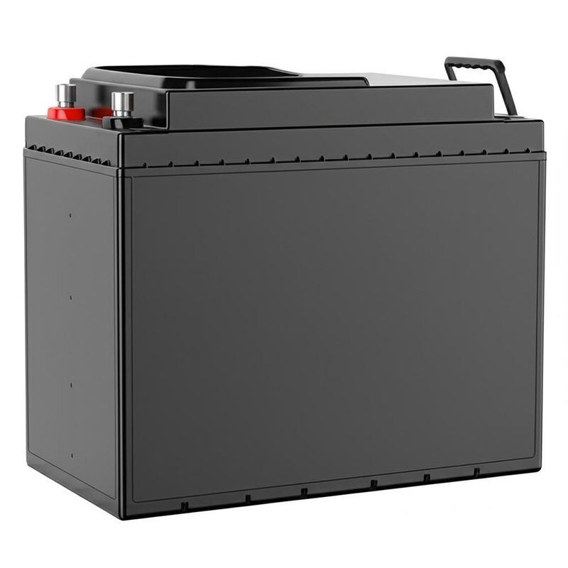 Elektrikli Çatal Kamyon Lityum İyon Pil Siyah 17585mm Hafif Kalıcı Uzun Süren Endüstriyel Araçlar için Güç kaynağı