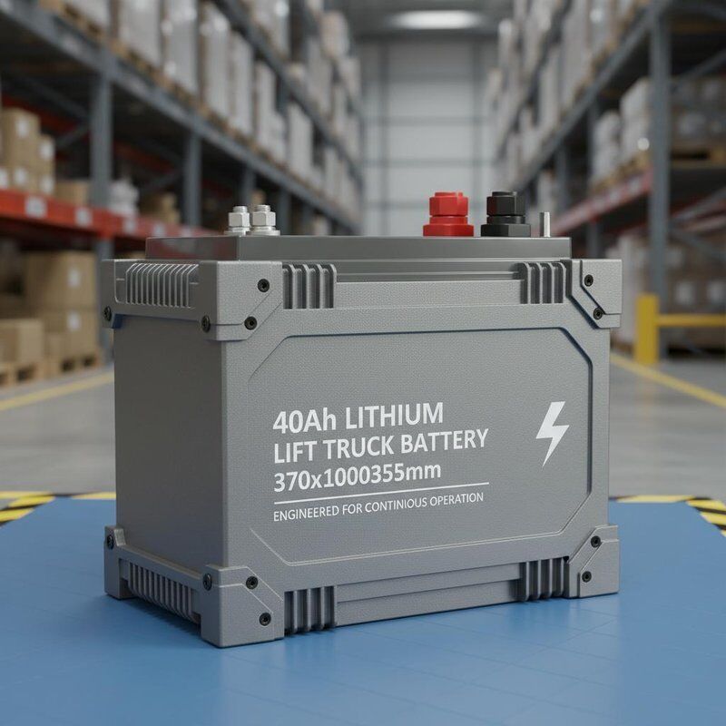 40ah Lityum Asansör Bataryası 370100355mm Malzeme İşleme ve Lojistikte Sürekli Çalışmaları Desteklemek İçin Tasarlanmıştır
